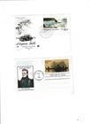United States 10 First Day Covers 1961 to 1991
