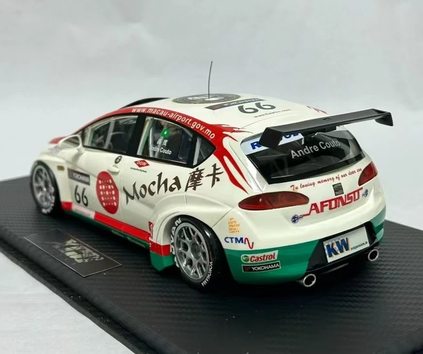1/18 SEAT Leon 2010 WTCC Macau 66# Resin model Limited edition - Image 3 of 4