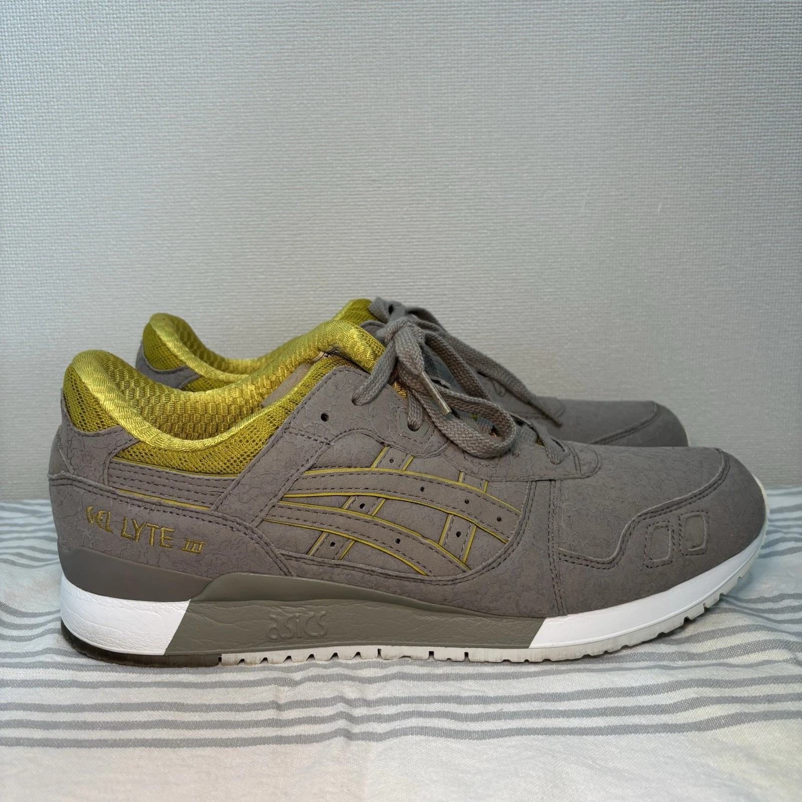 Taglia 12 Uomo ASICS Gel Lyte 3 Grigio Moonrock