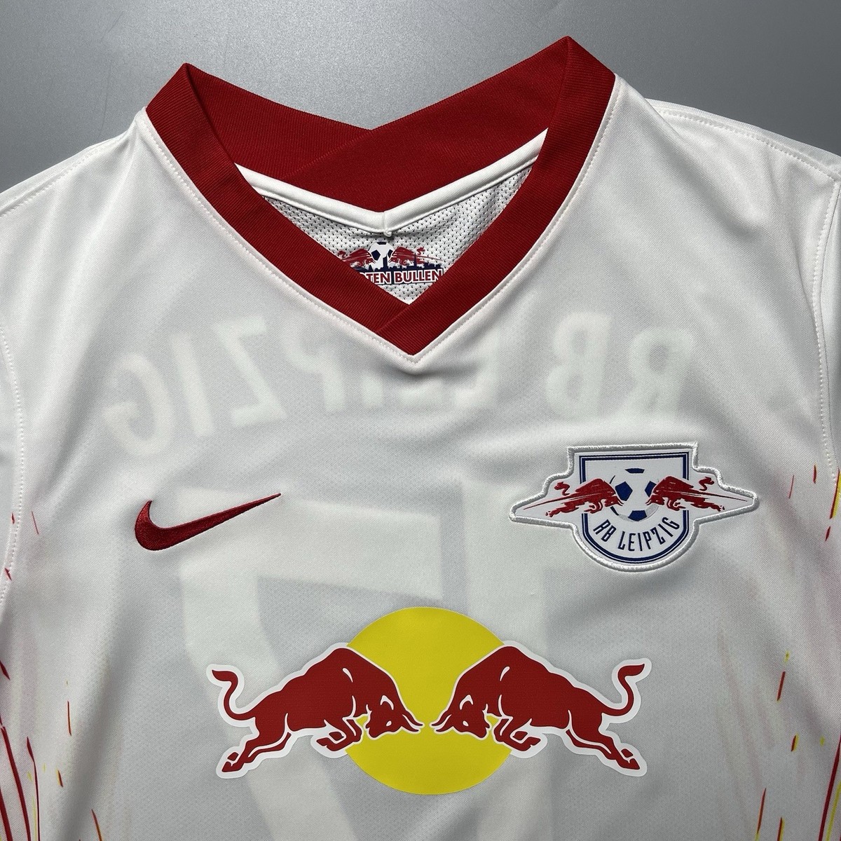 RB LEIPZIG NIKE 2020/2021 SOCCER HOME JERSEY #18 NKUNKU SIZE “L
