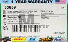 SCHNEIDER ELECTRIC 33659 Compact NS 24 VAC 24-30 VDC Undervoltage Release MX-XF