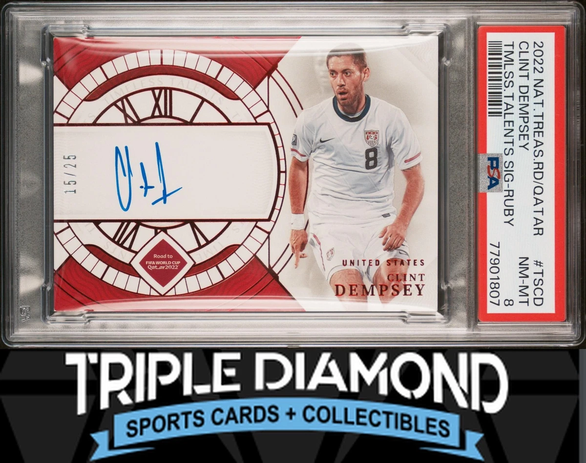 2022 Panini National Treasures Road to FIFA World Cup Soccer