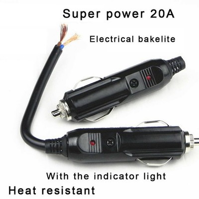 Hei? Auto Zigarettenanz��nder Stecker F��r Auto/Van F��r Fahrzeugmotor Schwarz
