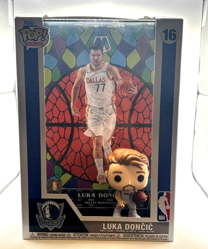 Funko Pop Trading Cards Luka Dončić 16 Big Case NBA Dallas Mavericks 2022 Mosaic