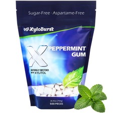 XyloBurst Gum | Xylitol Chewing Gum | Sugar Free, Gluten Free, Keto Friendly |