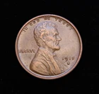 1915-S  Lincoln Wheat Cent   AU+