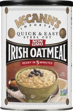 McCanns Irish Oatmeal Traditional Steel Cut Oats 24 Ounce (Pack of 1)