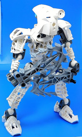 LEGO 2004 Bionicle Toa Metru Nuju Figure (Over 45 Pieces) Completer Set 8606