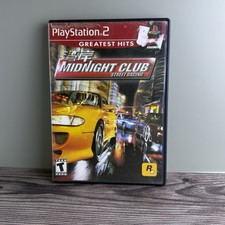 Midnight Club Street Racing (PS2, Greatest Hits) Complete CIB Tested