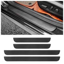4PCS Car Door Sill Protector,Anti-Scratch Rubber Car Door Protector Edge Guar...
