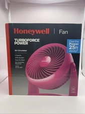 Honeywell TurboForce Power Air Circulator Fan 3 Speeds-Hot Pink