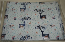 1 yd x 42", Dear Stella Design, "Deer & Small Animals" Cotton Quilting Fabric