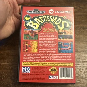 Battletoads (Sega Genesis 1991) Tested - Authentic