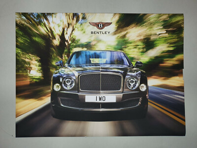 Bentley Mulsanne und Mulsanne Speed Prospekt 2014 deutsch NEU 