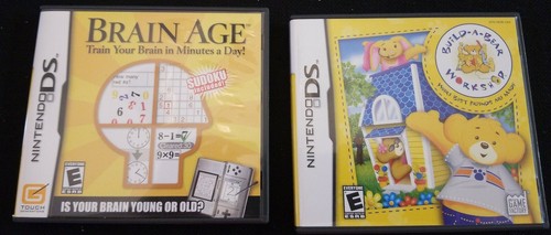 Nintendo DS Game Lot Complete Build a 