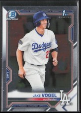 2021 Bowman Jake Vogel BCP-59 1st Chrome | Los Angeles Dodgers