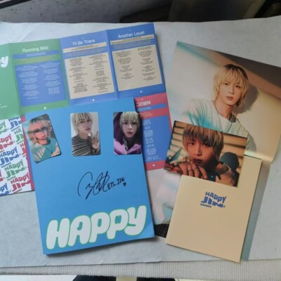 BTS JIN SOLO ALBUM HAPPY AUTOGRAPHED SIGNED CD K-POP COLLECTION