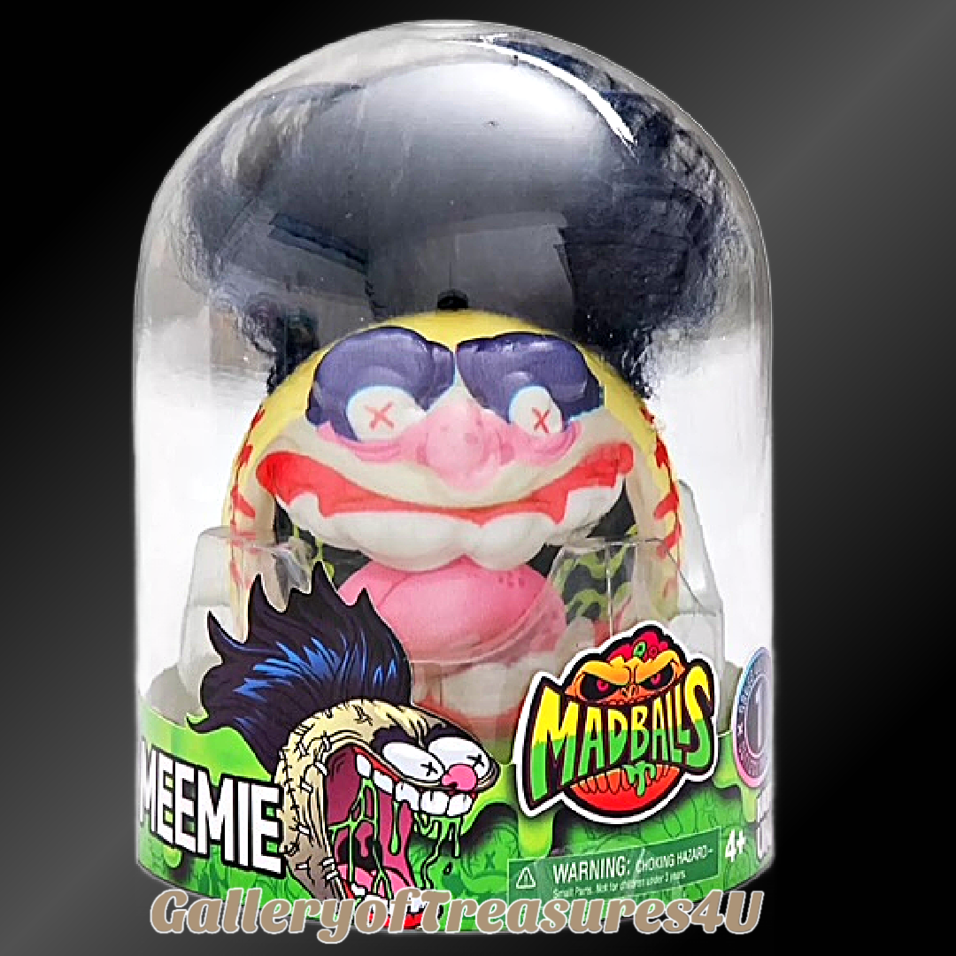 MadBalls Hairy Madness Gross Out Series 1 Unleashed Meemie Puck