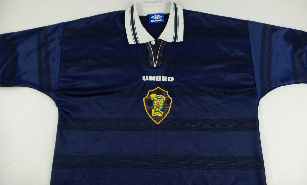 ウェア Scotland 1998  Soccer Uniform Scotland Team 1998/1999/2000 Home Football Shirt Soccer Jersey