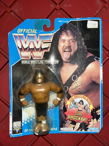 Head Shrinkers Samu 100% Complete WWF WWE Hasbro W...