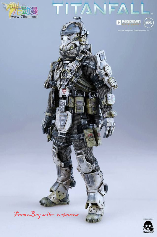 Perfect Threezero Titanfall Atlas Double Gun Official Version In