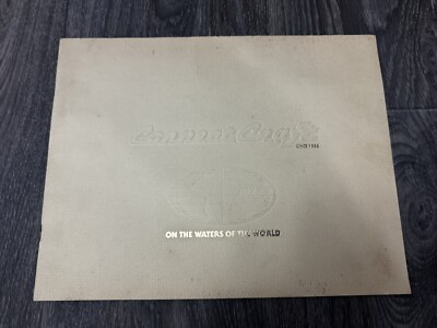 Correct Craft Cuddy Nautique Boat Advertisement Booklet Good Pictures