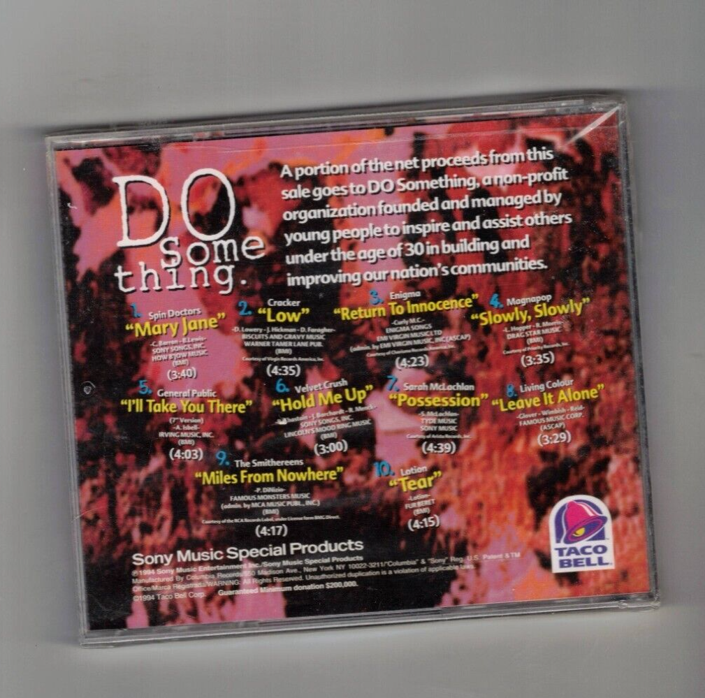Various – Do Something Alternative, Taco Bell Promo, CD - SEALED