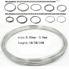 0.002mm-3mm 304 Stainles steel bright wire single full-hard steel wire 1/ 5/10M