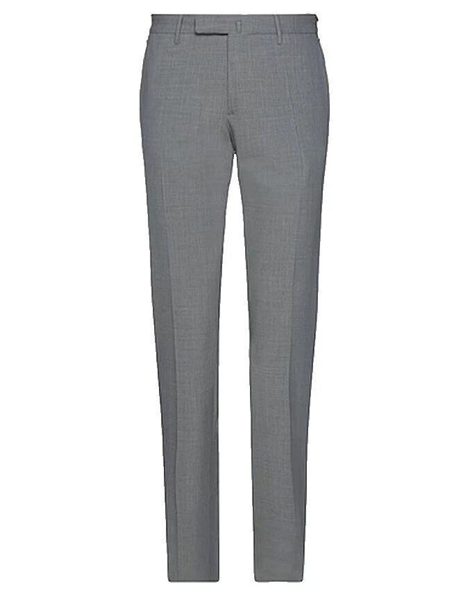 Polyester Slim Casual Pants for Men