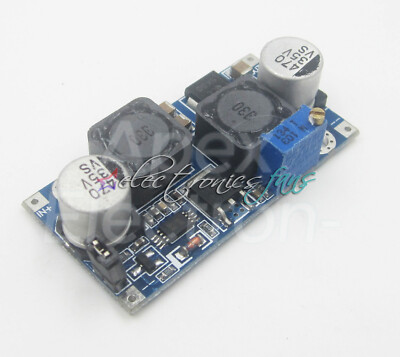 25W 3-15V To 0.5-30V Auto DC-DC Solar Converter Regulator Boost Buck Modul ASS