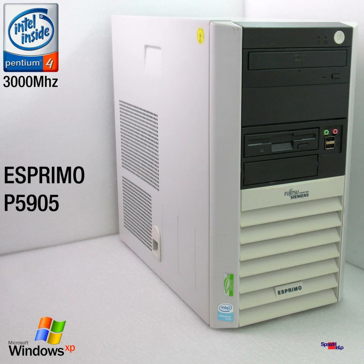 PC Fujitsu E920 DT Ecran 22 Intel i3-4130 RAM 32Go SSD 960Go