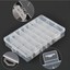 10-15-24-28-Slots-Adjustable-Jewelry-Storage-Box-Case-Beads-Organizer-Boxes thumbnail 4