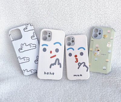 Textured Apple Iphone 10 11 12 mini pro max phone case Cute