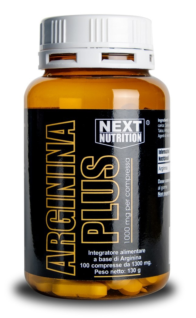 Arginina purissima 100 cpr 140 gr stimolante gh ossido nitrico Aminoacidi