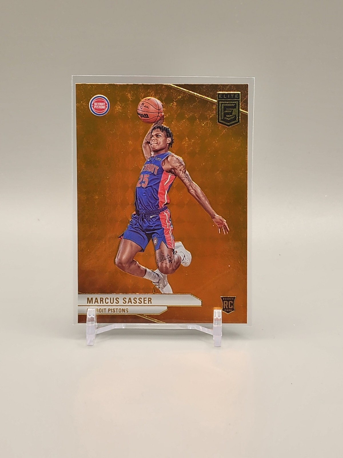 Marcus Sasser 2023-24 Donruss Elite #206 Orange Rookie