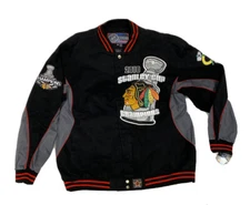 NWT Chicago Blackhawks 2010 Stanley Cup Champions Jacket JH Design Mens Sz 3XL