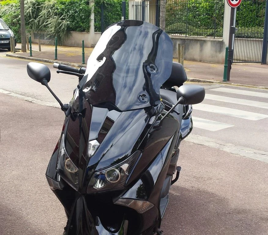 BULLE WINDSCREEN  YAMAHA T MAX 2012 2013 2014 2015 2016 NOIRE TMAX 530 - Photo 2/4
