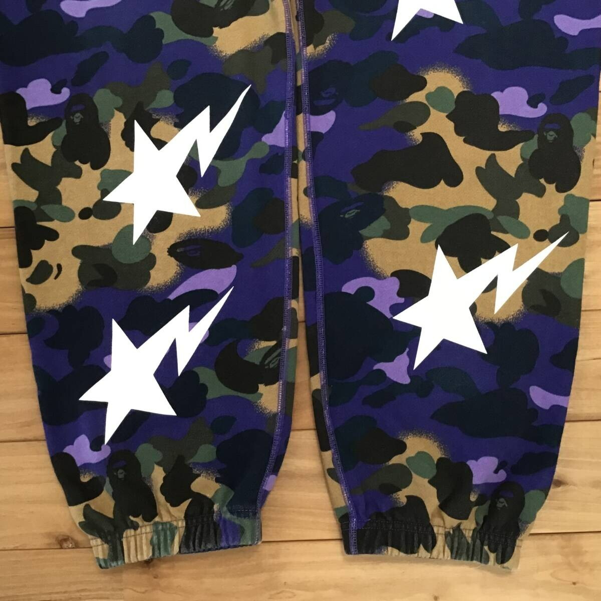 HERON PRESTON BAPE STA camo スウェットパンツ APE HERON PRESTON BAPE camo sweat pants BAPE STA A Bathing Ape Size XL