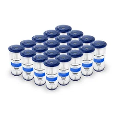 Pleated Poly Sediment Water Filter Cartridge 4.5x10" 5 Micron 20 Pack