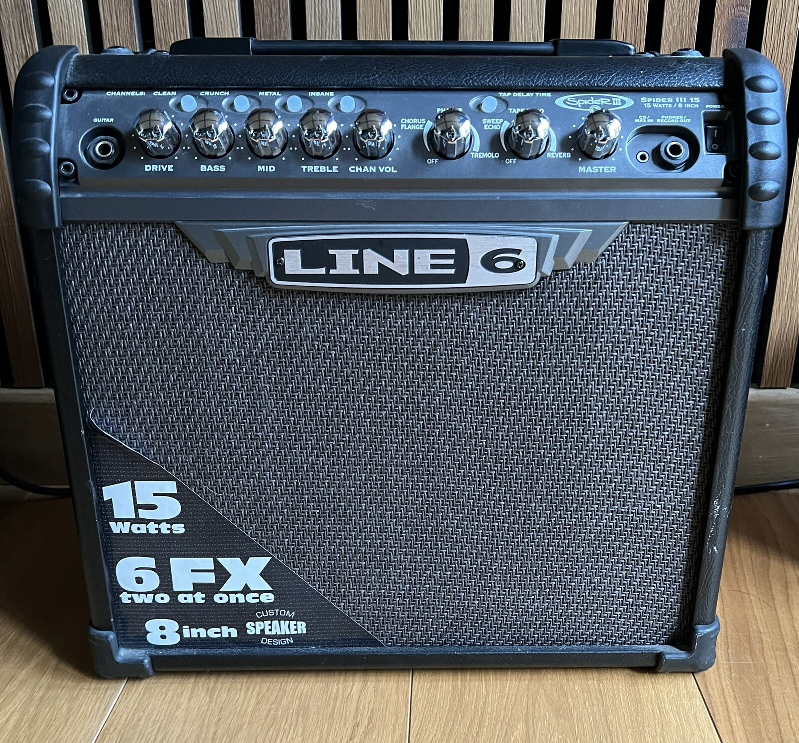 Guitar Amp Line 6 Spider III Electric Guitar Modelling Amp 15W 8