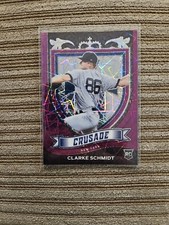 2021 Panini Chronicles - Crusade Purple Velocity #17 Clarke Schmidt (RC)