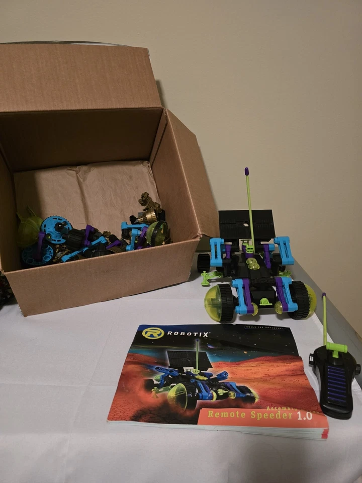 Robotix Remote Speeder Extra Parts Customizable Read - Image 2 of 4