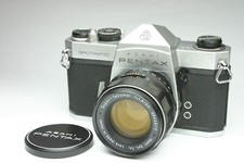 Asahi Pentax Spotmatic SP film camera Super Takumar 55mm F1.8 From JAPAN