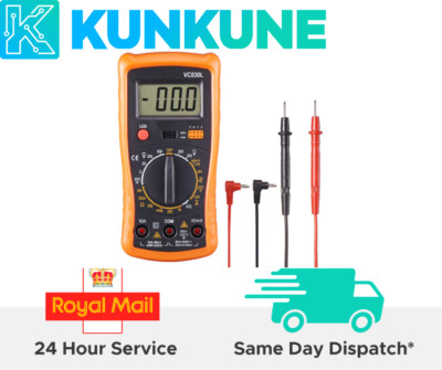 VC830L Digital Multimeter Handheld LCD Hintergrundbeleuchtung AC/DC - UK