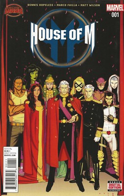 House of M #1 (2015) Marvel, Secret Wars, VGC