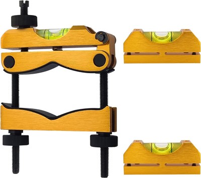 Scope Leveling Kit, Magnetic Level Mounting Kit Bubble Gold 