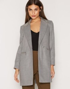 grey zip coat