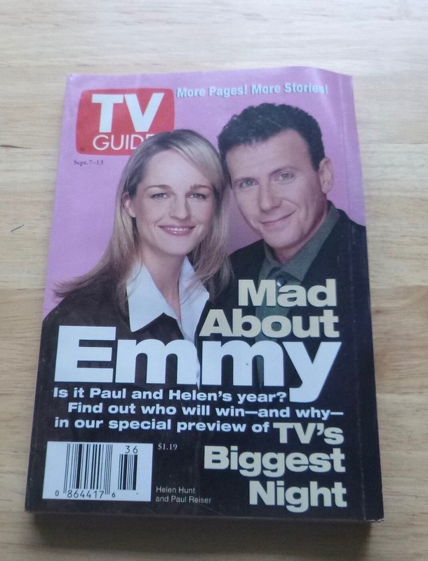 TV GUIDE Sept 7-13 1996 Mad About You Cast Cover/Hunt/Reiser  Charlotte, NC