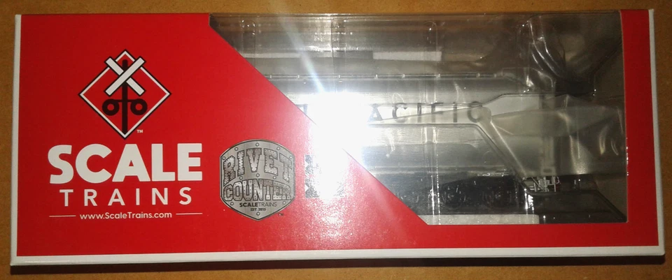 HO SCALETRAINS 24C WATER TANK UNION PACIFIC UP UN-NUMBERED BLACK TRUCKS - Image 2 of 3