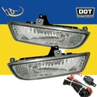 For 1997-2001 Honda Prelude 2.2L Clear Lens Fog Lights Bumper Lamp w/wiring Pair